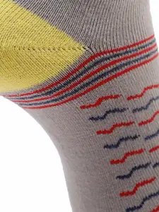 Dollar Socks Men Pack Of 5 Assorted Ankle Length Cotton Socks