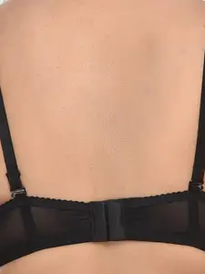 StyFun Women Black & Beige Animal Lightly Padded Push-up Bra