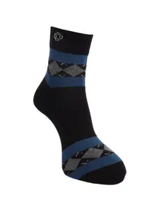 Dollar Socks Men Pack Of 3 Assorted Ankle-Length Cotton Socks