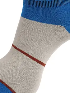 Dollar Socks Men Pack of 5 Assorted Cotton Ankle-Length Socks