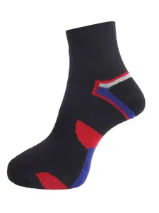 Dollar Socks Men Pack of 3 Assorted Cotton Ankle-Length Socks