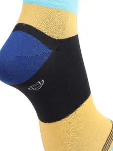 Dollar Socks Men Pack Of 3 Assorted Cotton Above Ankle Length Socks