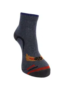 Dollar Socks Men Pack Of 3 Assorted Patterned Ankle Length Cotton Socks