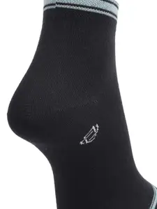 Dollar Socks Men Pack of 3 Assorted Cotton Ankle-Length Socks