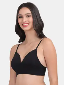 Amour Secret Black Lightly Padded Sports Bra
