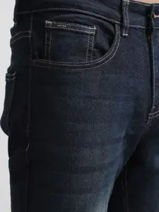 KETCH Men Blue Tapered Fit Clean look Light Fade Stretchable Jeans