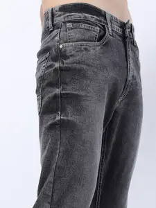 KETCH Men Grey Tapered Fit Clean look Light Fade Stretchable Jeans