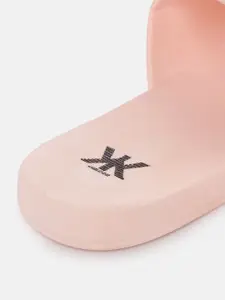 Kook N Keech Women Typography Printed Sliders