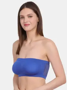 Amour Secret Blue Bandeau Bra