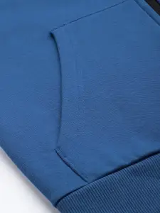 Puma Men Regular Fit Colourblocked Power Tracksuit