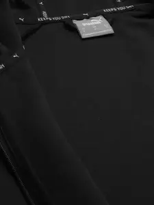 Puma Men Black Solid Sporty Jacket