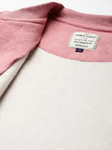 Monte Carlo Women Pink Solid Sweatshirt