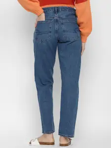 AMERICAN EAGLE OUTFITTERS Women Blue Slim Fit High-Rise Light Fade Jeans