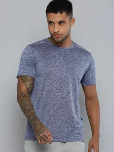 HRX by Hrithik Roshan Men Navy Blue Rapid Dry T-shirt