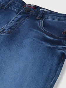 Gini and Jony Boys Navy Blue Light Fade Jeans