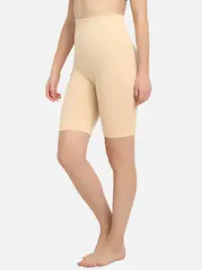 Gopalvilla Women Beige Solid Tummy & Thigh Shapewear
