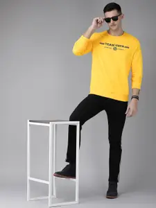 U.S. Polo Assn. Men Yellow Sweatshirt