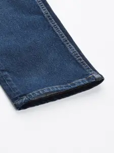 U.S. Polo Assn. Denim Co. U S Polo Assn Denim Co Men Blue Slim Fit Heavy Fade Stretchable Jeans