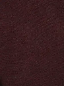 BYFORD By Pantaloons Men's Maroon & Grey Alphanumeric Printed Pullover