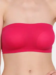 Amour Secret Coral & Pink Bandeau Bra  Pack of 2