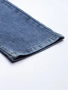 Flying Machine Men Skinny Fit Low-Rise Heavy Fade Stretchable Jeans