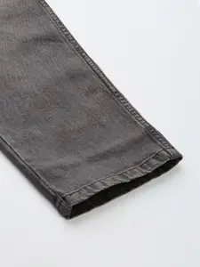 Flying Machine Men Grey Slim Fit Light Fade Stretchable Jeans