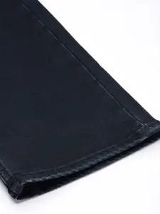 Louis Philippe Jeans Men Navy Blue Matt Slim Fit Low-Rise Light Fade Stretchable Jeans