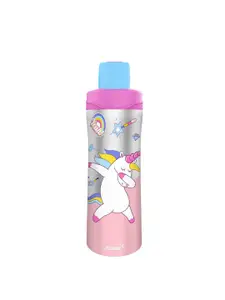 Rabitat Pink Stainless steel Water Bottle