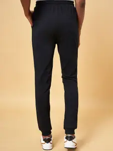 Ajile by Pantaloons Men Black Solid Slim-Fit Track Pants