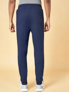 Ajile by Pantaloons Men Navy Blue Solid Slim-Fit Jogger