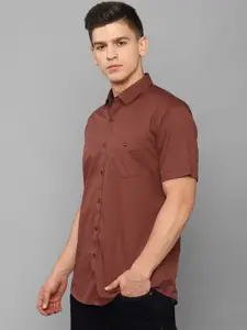 Louis Philippe Sport Men Brown Slim Fit Casual Shirt