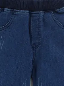 Toonyport Boys Yellow & Blue Printed T-shirt with Shorts