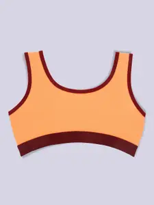 DChica Girls Single Layer, Premium Cotton Non-Wired Non Padded Beginners Bra DCBRJU7775/xxxs