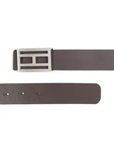 Tommy Hilfiger Men Brown Reversible Leather Belt