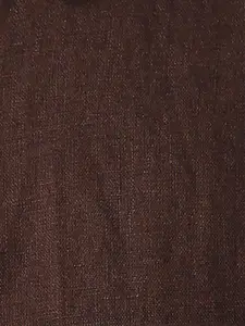 Pepe Jeans Men Brown Pure Linen Casual Shirt