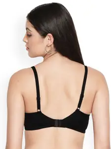 Susie Black Solid Bra