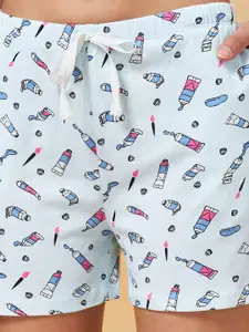 Dreamz by Pantaloons Women pack of 3 Printed Lounge shorts