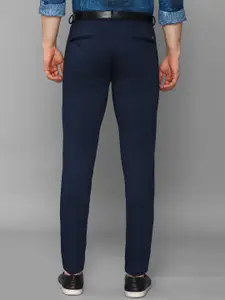 Allen Solly Men Navy Blue Slim Fit Trousers