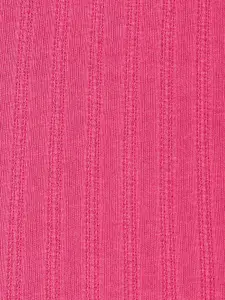 People Pink Embroidered Crop Top