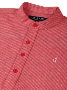 Gini and Jony Boys Pink Casual Shirt