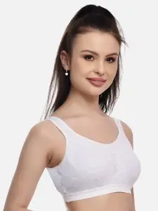 FIMS Women Black and White Bra