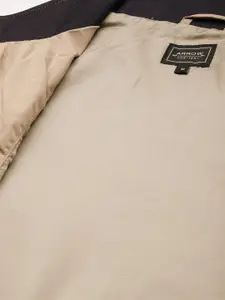 Arrow Men Beige Bomber Jacket