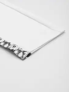 Van Heusen Flex Men White Mid-Rise Drawstring Joggers