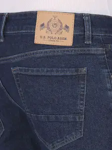 U.S. Polo Assn. Denim Co. Men Light Fade Stretchable Mid-Rise Jeans