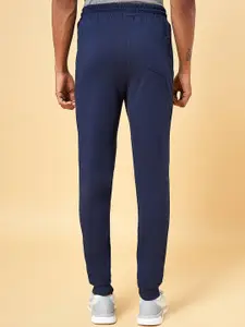Ajile by Pantaloons Men Navy Blue Solid Slim-Fit Joggers