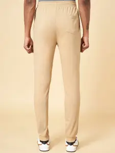 Ajile by Pantaloons Men Tan Solid Cotton Track Pants