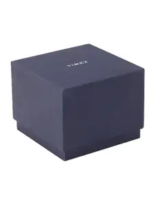 Timex Women White & Grey Floral Print Analogue Watch TWEL128SMU01