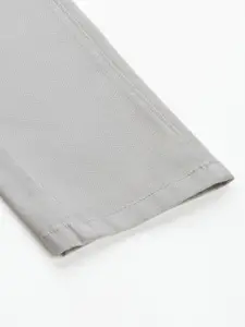 U.S. Polo Assn. Men Grey Slim Fit Corduroy Trousers