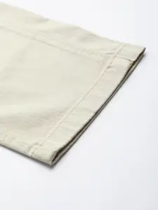 U.S. Polo Assn. U S Polo Assn Men Beige Slim Fit Trousers