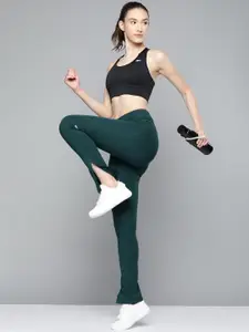 Reebok Black Solid Running Essentials High-Impact Bra